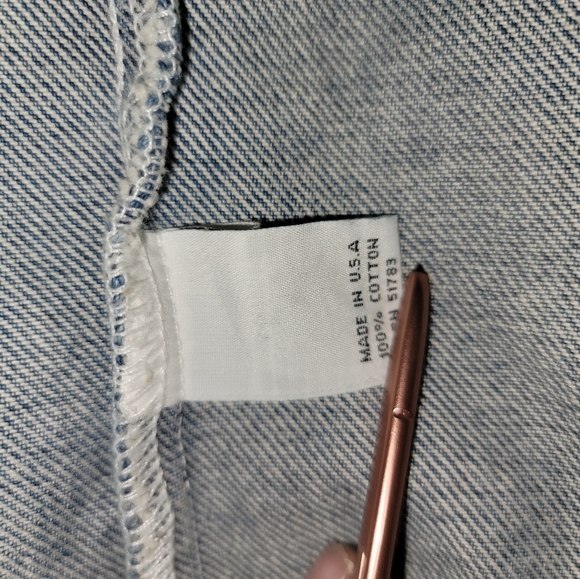 EUC Vntg Road Rags Cropped Denim Jean Jacket - Picture 15 of 16